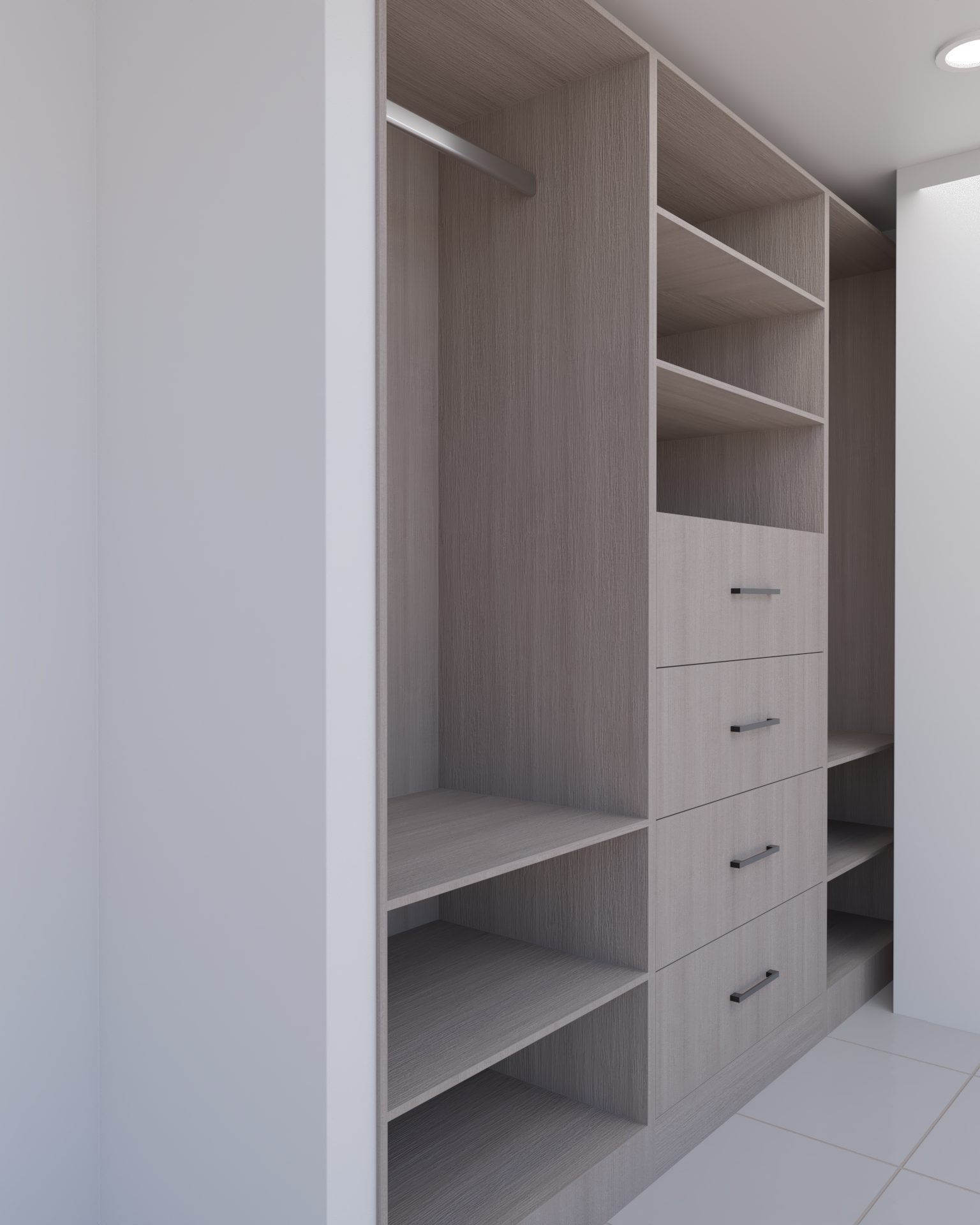 Modul Woods custom closet storage